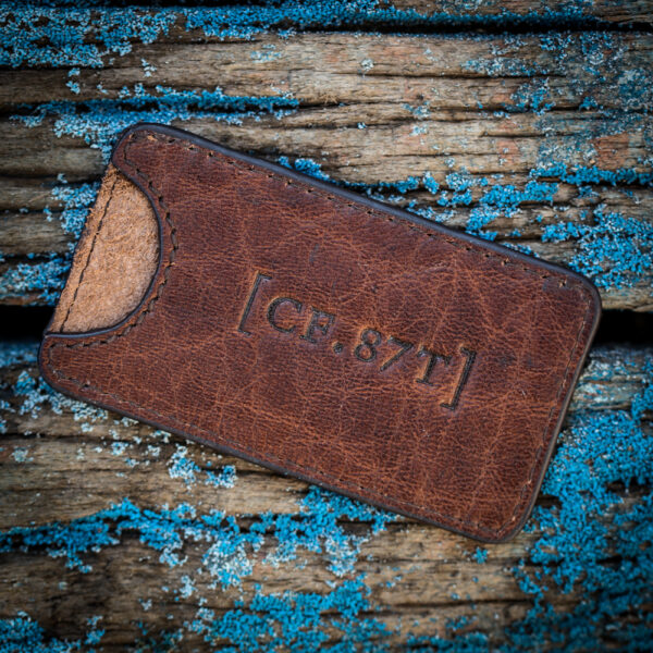 Captain Fawcett - Leather Moustache Comb Case - Image 3