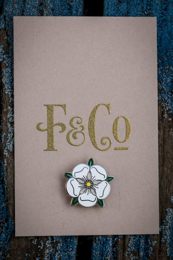 Yorkshire Rose Pin Badge - Image 4