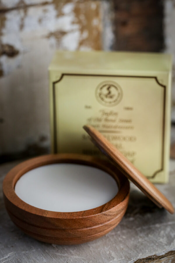 Taylor of Old Bond Street - Sandalwood Shaving Soap in Wooden Bowl
