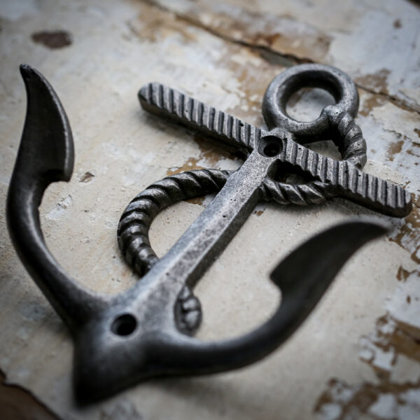 Cast Iron Large Anchor Hook - Image 2