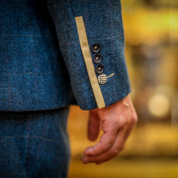 Marc Darcy - Dion Blue Tweed Blazer - Image 2