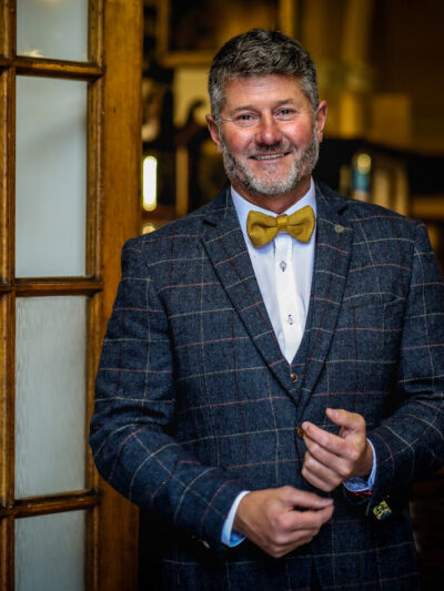 Marc Darcy - Eton Navy Tweed Blazer