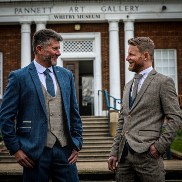 Marc Darcy - Dion Blue Tweed Blazer - Image 5