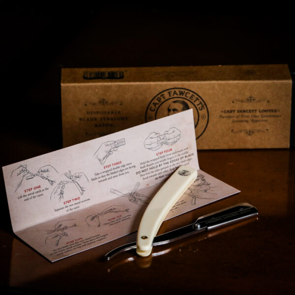 Captain Fawcett - Disposable Blade Straight Razor