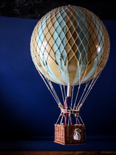 Hot Air Balloon - Mint (Various Sizes)