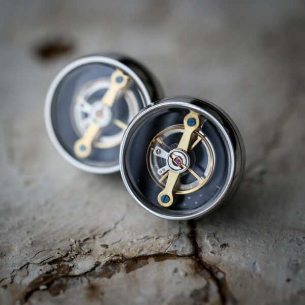 Unique & Co Cufflinks - Watch Movement Stainless Steel