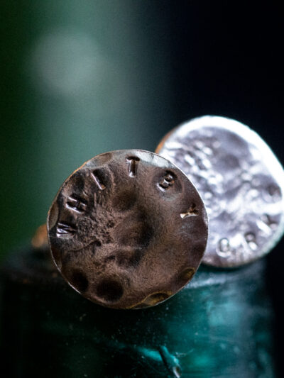 Handmade Silver Whitby Cufflinks