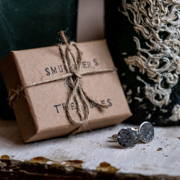 Handmade Silver Whitby Cufflinks