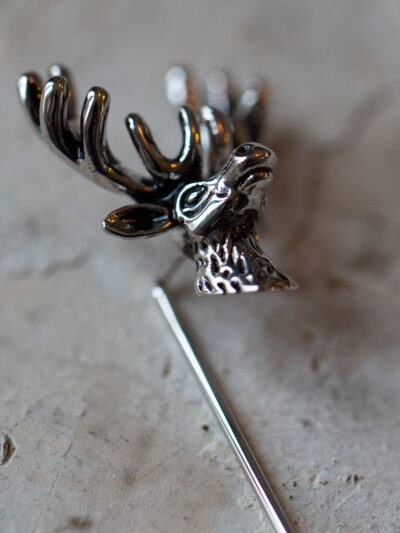 Stags Head - Lapel Pin