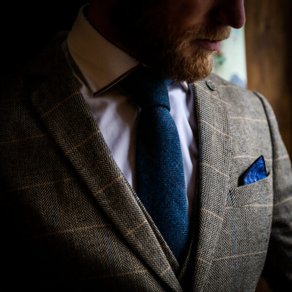 Marc Darcy - Ted Tan Tweed Blazer - Image 3