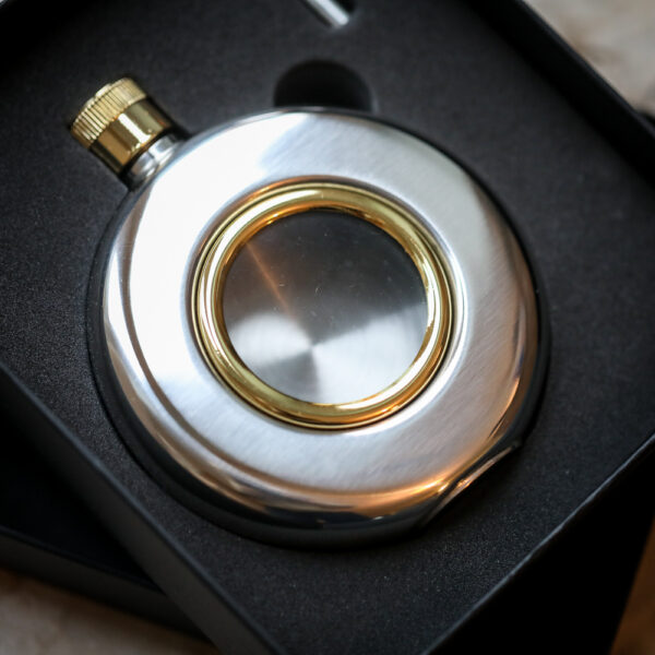 Porthole Flask and Funnel - Image 2