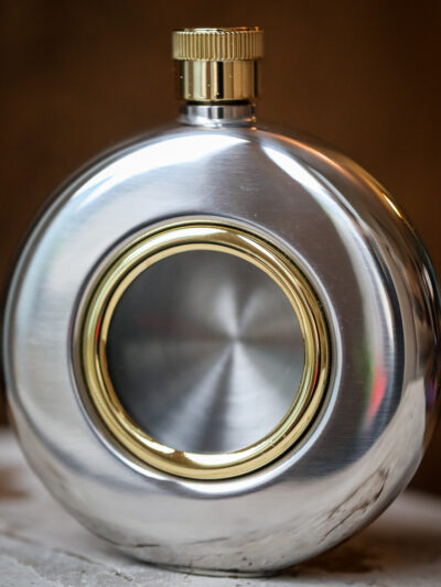 Porthole Flask and Funnel