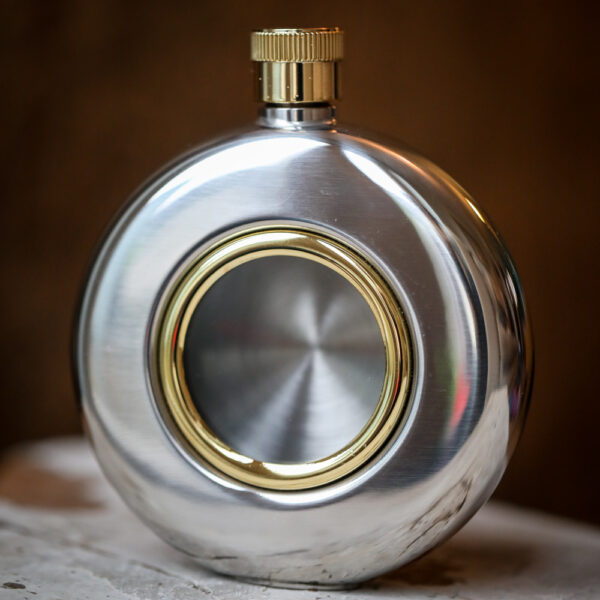 Porthole Flask and Funnel