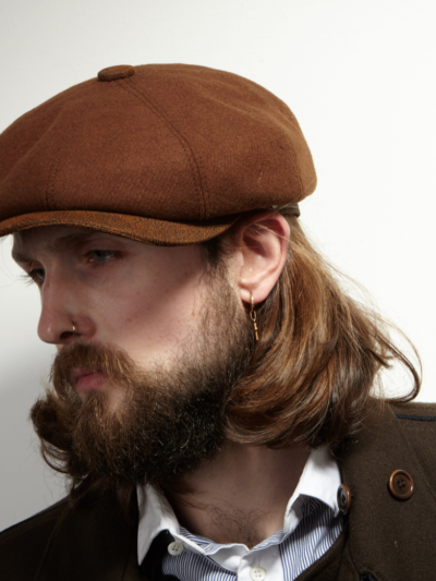 Dasmarca Bakerboy Wool Cap - Eden Tobacco