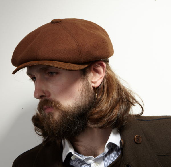 Dasmarca Bakerboy Wool Cap - Eden Tobacco