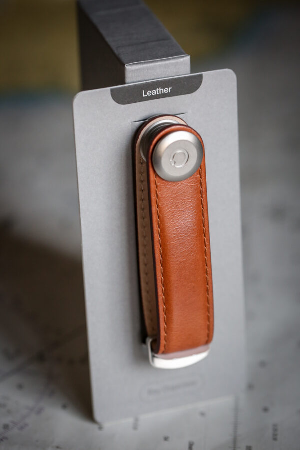 Orbitkey - Leather Key Organiser - Cognac/Tan