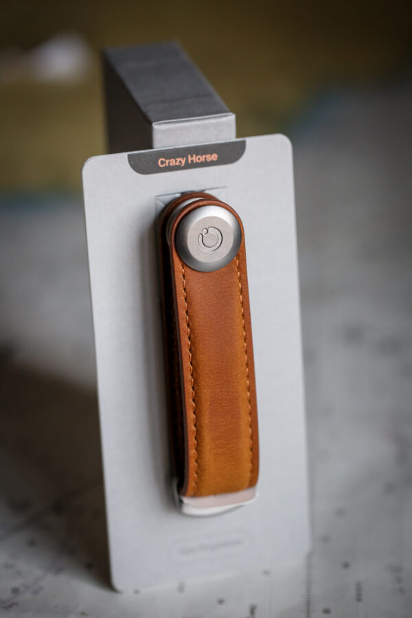 Orbitkey - Crazy-Horse Key Organiser - Chestnut Brown