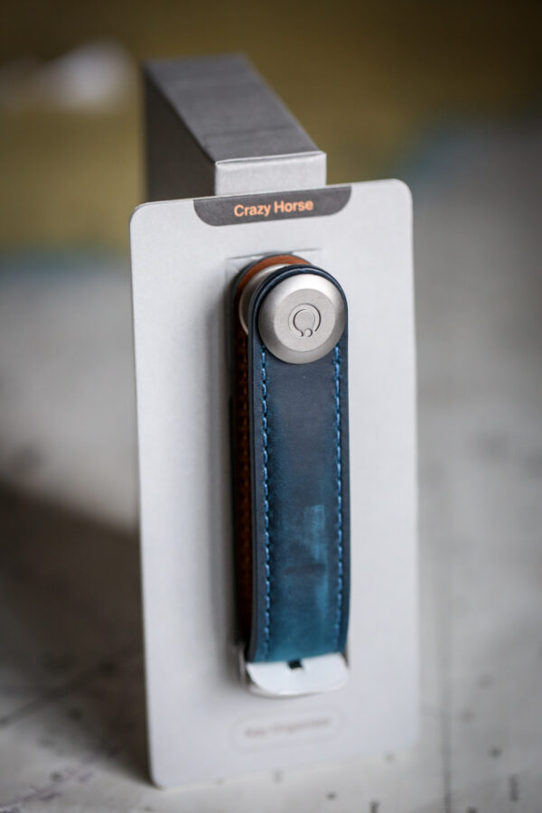 Orbitkey - Crazy-Horse Key Organiser - Marine Blue