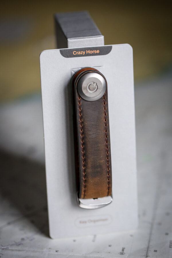 Orbitkey - Crazy-Horse Key Organiser - Oak Brown