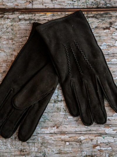 Kessler Gloves - Black Suede