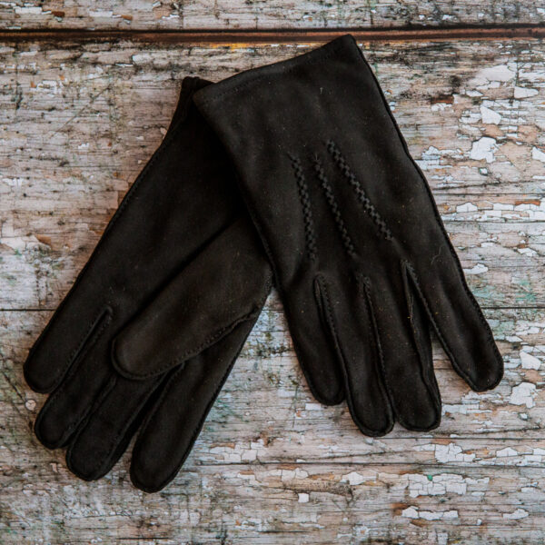 Kessler Gloves - Black Suede