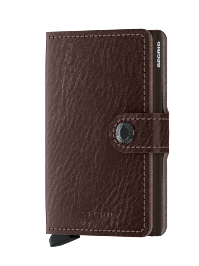 Secrid Miniwallet - Veg Tanned Espresso Brown