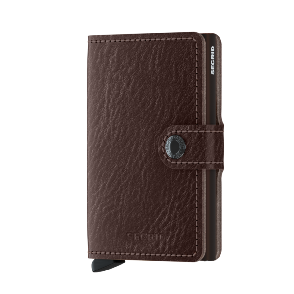 Secrid Miniwallet - Veg Tanned Espresso Brown