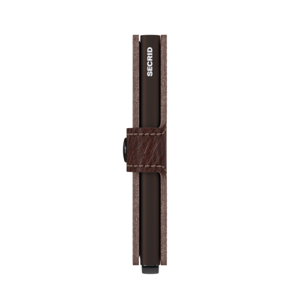Secrid Miniwallet - Veg Tanned Espresso Brown - Image 3