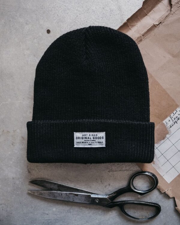 ART DISCO - Adventurer Beanie - Black