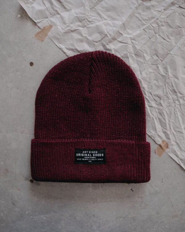 ART DISCO - Adventurer Beanie - Mulled Wine