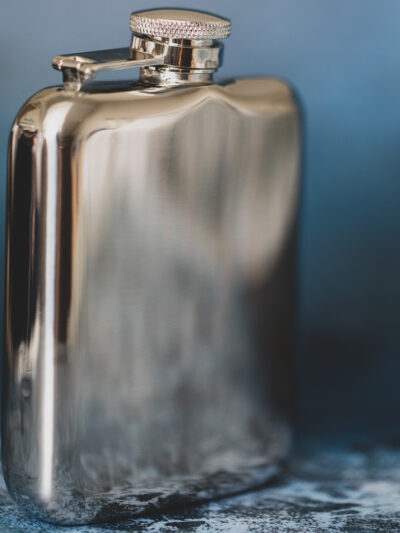 Mirror Polished Hip Flask