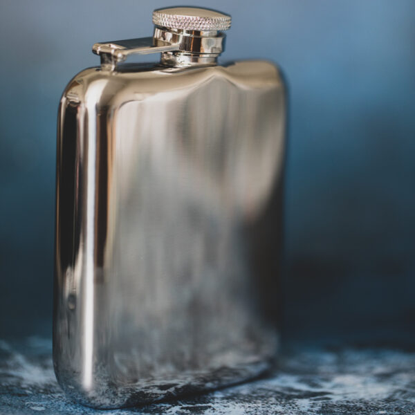Mirror Polished Hip Flask