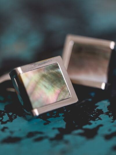 Black Mother of Pearl Cufflinks