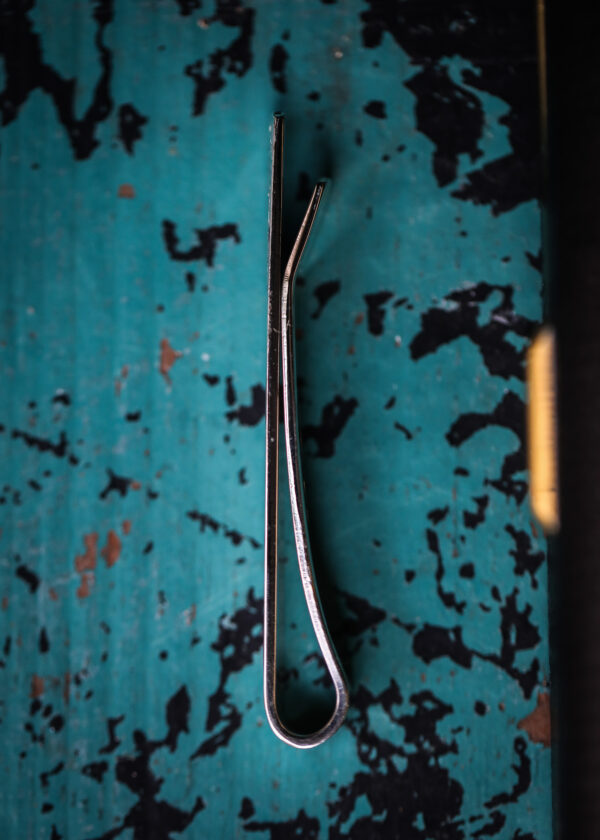 Engraved Sterling Silver Tie Slide - Image 2