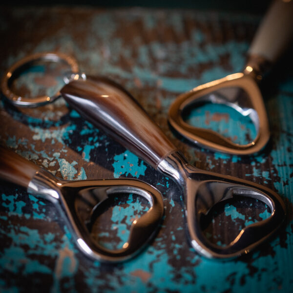 Horn - Bottle Opener Key Ring