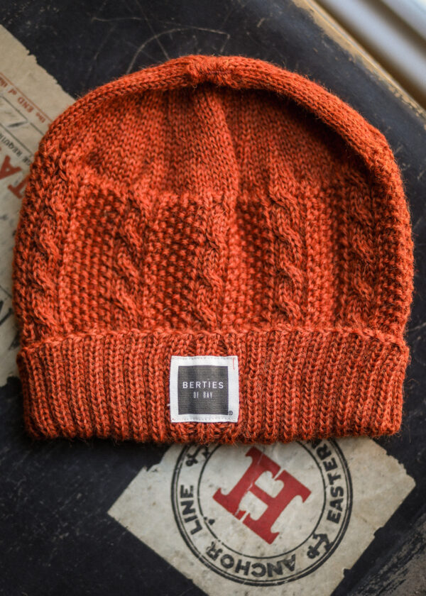 Berties of Bay Beanie - Orange - Image 2