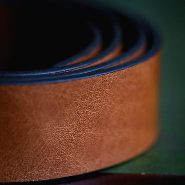 Ibex - Tan Leather Belt - Square Tip - Image 3