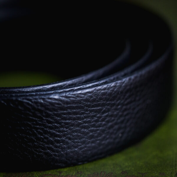 Ibex - Black Leather Belt 32mm
