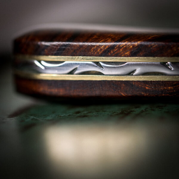 Taylor's Eye Witness - Handmade Gentlemen's Clip Point Pocket Knife - Ironwood - Image 3