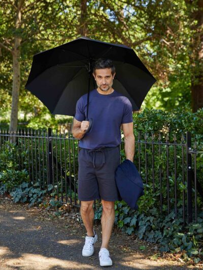 fulton Knightsbridge umbrella in black