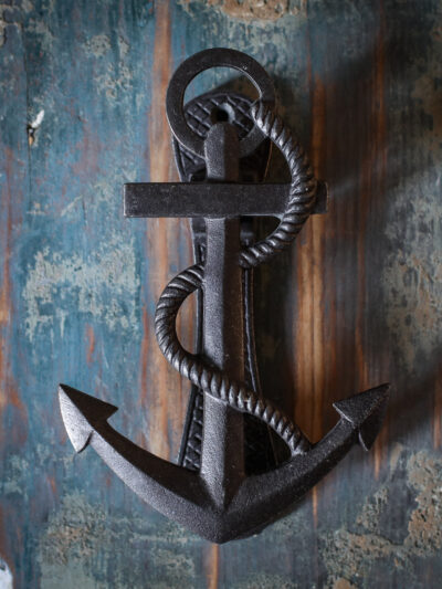 Cast Iron Anchor door Knocker