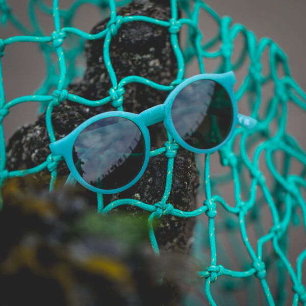 Waterhaul Recycled Sunglasses - Harlyn Aqua - Image 3