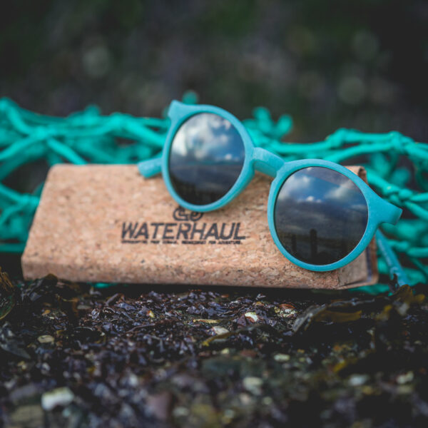 Waterhaul Recycled Sunglasses - Harlyn Aqua - Image 2