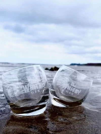 Whitby Gin Glass Tumbler - Twin Pack