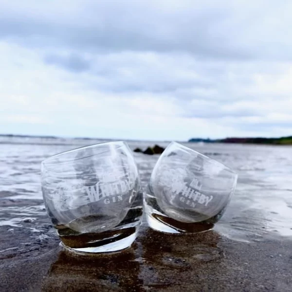 Whitby Gin Glass Tumbler - Twin Pack
