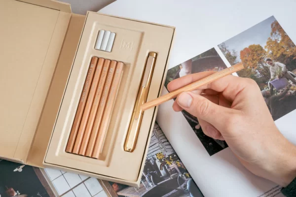 Makers Cabinet - Ferrule - Brass Pencil Extender - Image 2