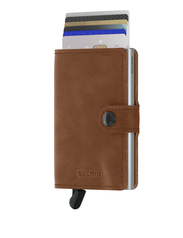 Secrid Miniwallet - Vintage Cognac Silver - Image 5