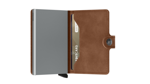 Secrid Miniwallet - Vintage Cognac Silver - Image 3