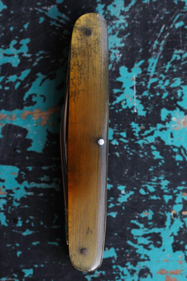Taylor's Eye Witness - Handmade Twin Blade Pen Knife - Oxhorn - Image 4