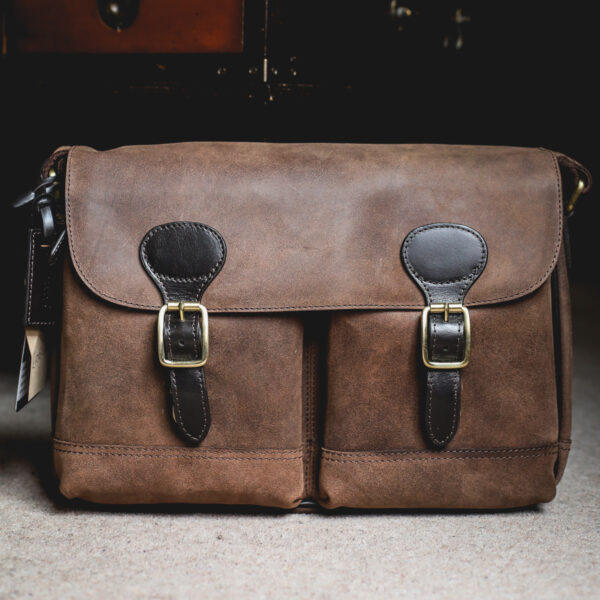 Ashwood Leather - Buff Brown Edward Messenger Bag